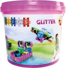 Clics bouwblokken glitter