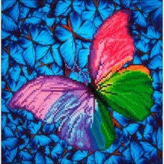 Diamond Painting Vlinder 15 x 15cm