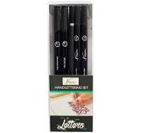 Handlettering set