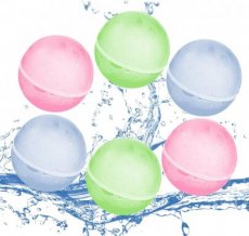 Herbruikbare waterballonnen 12 stuks