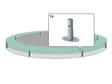 Voet voor trampoline Inground 380-430
